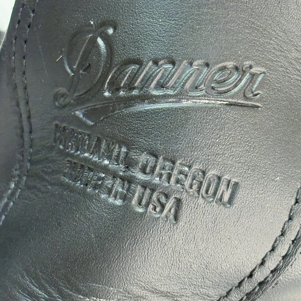 Danner Fort‎ Lewis 10in Mens Black Leather USA Military Boots 69110 13 D
